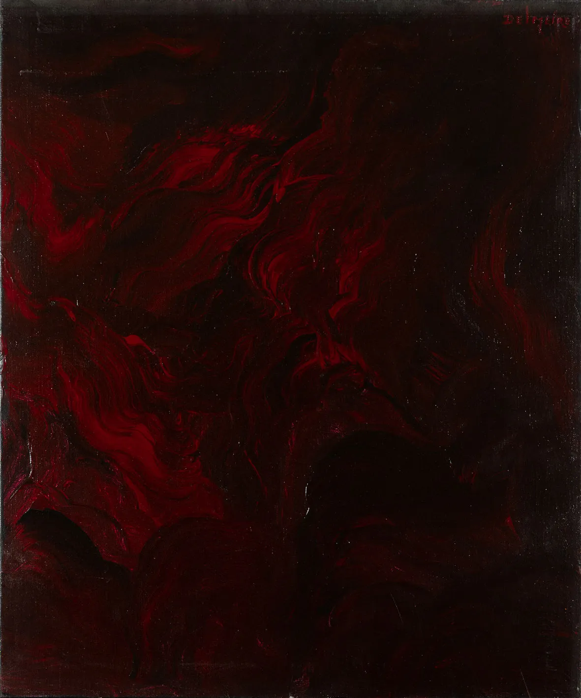 Flammes dans la nuit